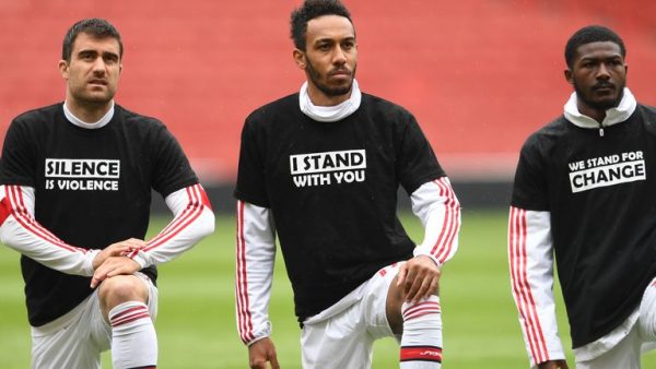 Black Lives Matter: Arteta reveals Aubameyang request Arsenal stars be allowed to show support