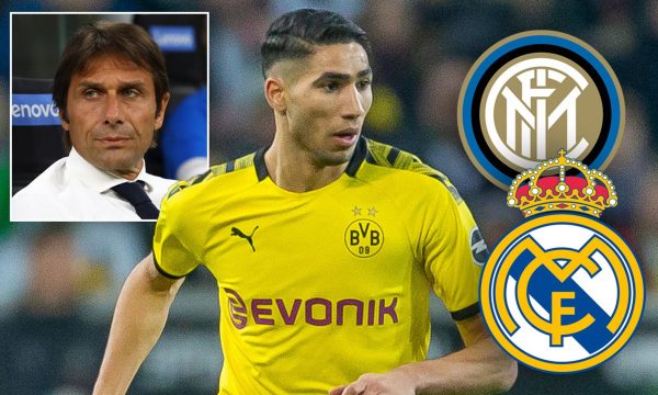 Inter Signs Hakimi from Madrid for €40m