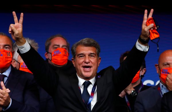 Joan Laporta Re-elected to Lead Barcelona