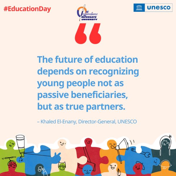 The Power of Youth in Co-Creating Education: International Day of Education